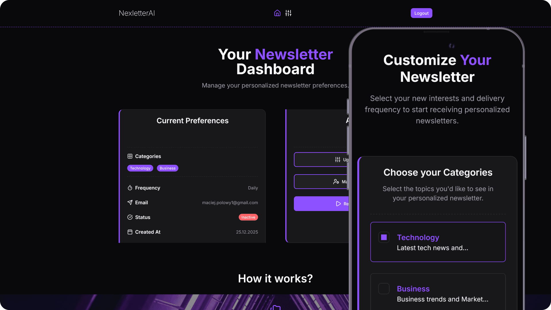 Nexletter AI Newsletter System